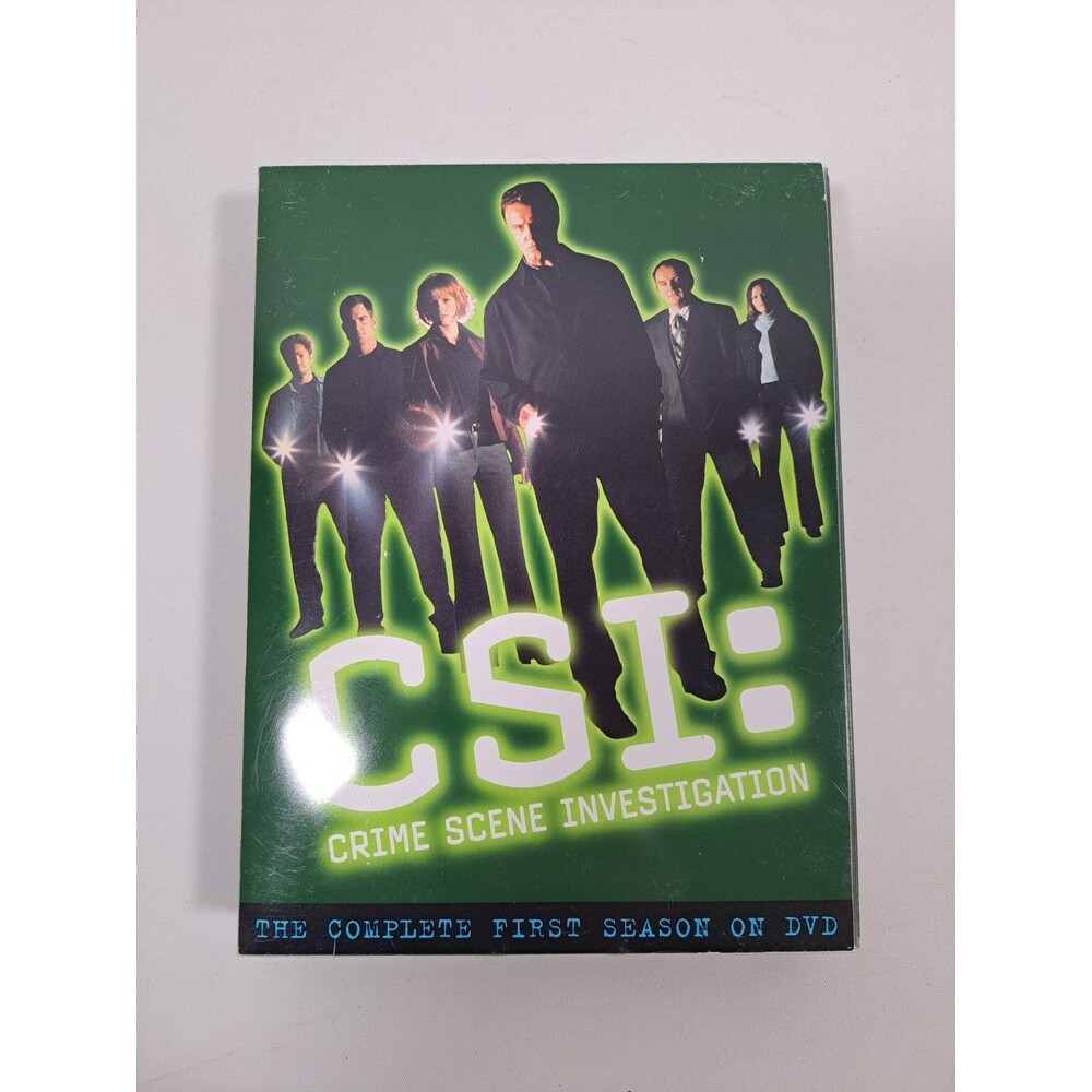 CSI: Crime Scene Investigation Complete First Season DVD 2003 6-Disc Set